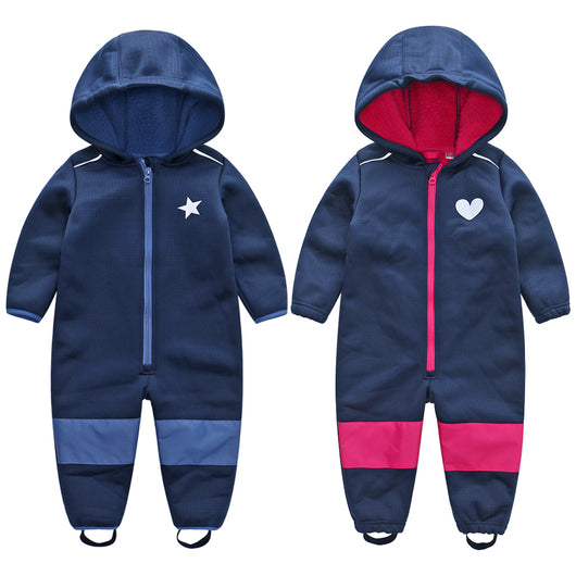 Traje de Esquí Infantil Soft Shell - Mono Térmico para Niños - Image 3