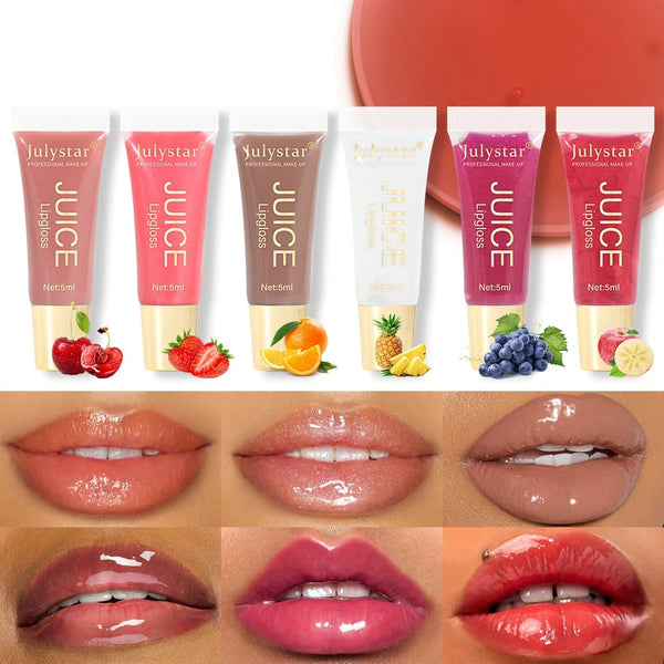 Brillo Labial Hidratante de Larga Duración con Sabor a Frutas