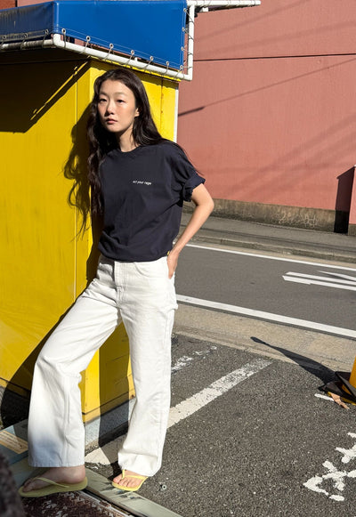 Camiseta de Algodón con Estampado de Letras - Image 36