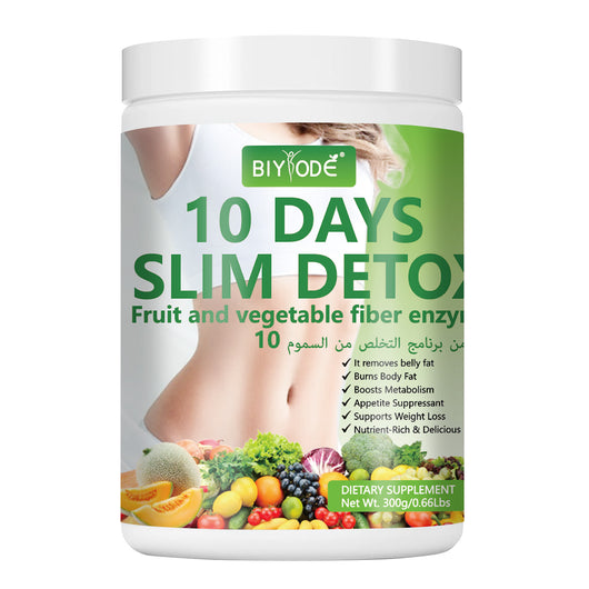 Batido Detox Reductor 10 Días - Suplemento Herbario Natural con Efecto Saciante
