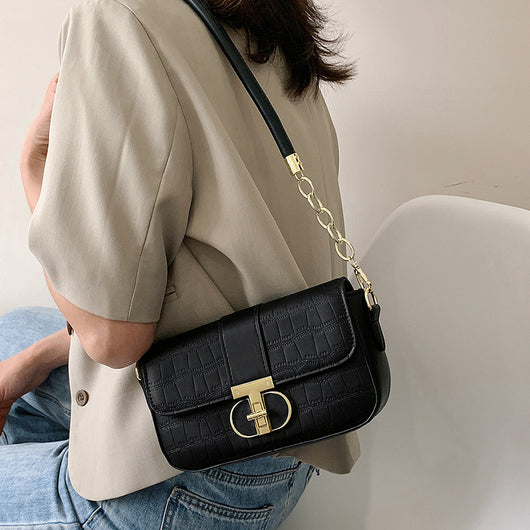 Bolsa Retro Bandolera Asimétrica de Moda Alternativa - Image 10