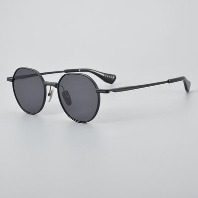 Gafas Vintage Redondas en Titanio Ultra Ligero Puro - Image 10