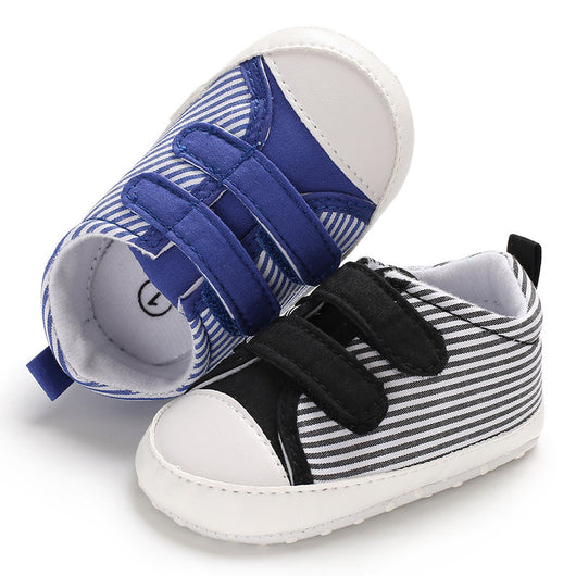 Zapatos Casuales Antideslizantes con Rayas y Velcro - Image 10