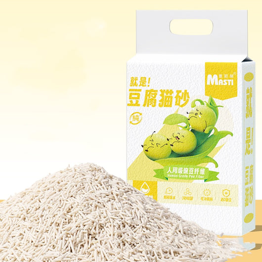 Arena Sanitaria de Tofu para Gatos 6L con Probióticos y Desodorante Natural - Image 5