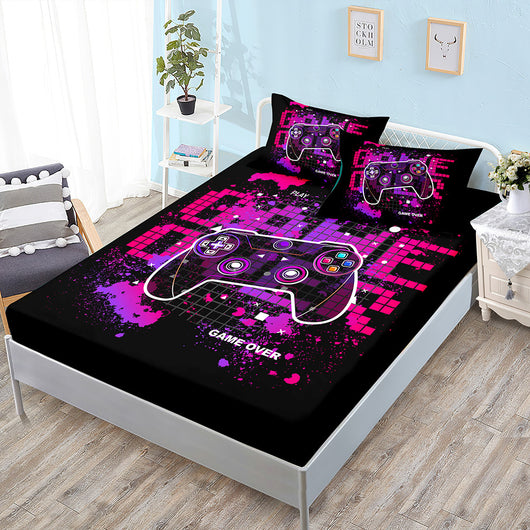 Juego de Sábana Ajustable, Funda Nórdica y Fundas de Almohada Gamer con Tecnología Refrescante - Image 8