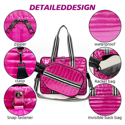 Bolso Bandolera Multifuncional Impermeable para Bádminton y Deportes - Image 38