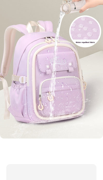 Mochila Escolar Impermeable de Gran Capacidad y Múltiples Compartimentos para Niñas - Image 22