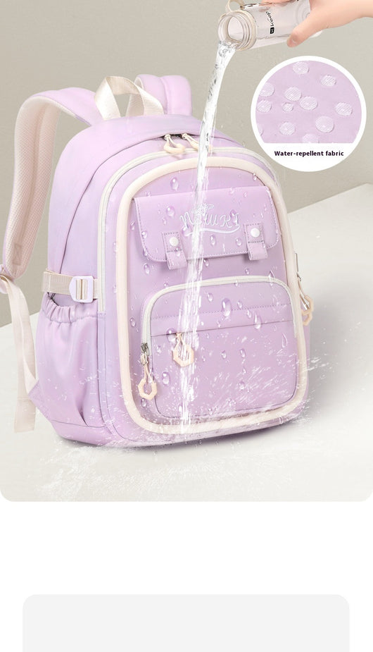 Mochila Escolar Impermeable de Gran Capacidad y Múltiples Compartimentos para Niñas - Image 22