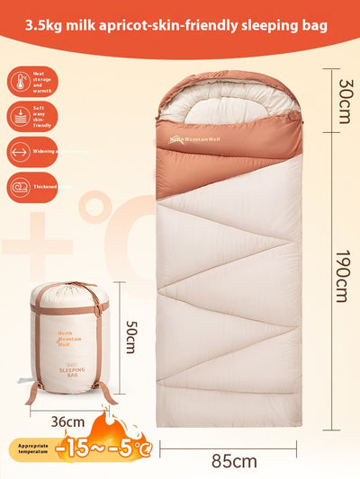 Saco de Dormir Térmico Aislado para Camping y Viajes en Climas Fríos - Image 16