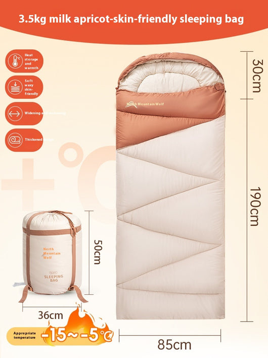 Saco de Dormir Térmico Aislado para Camping y Viajes en Climas Fríos - Image 16