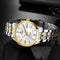 Reloj de Hombre Acero Inoxidable Resistente al Agua Cuarzo