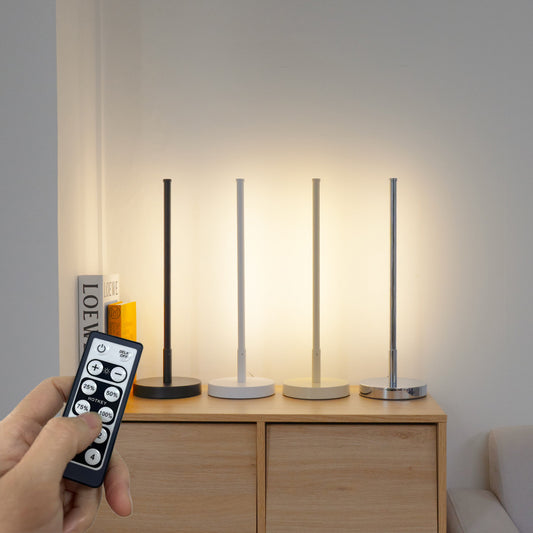 Lámpara de Mesa LED Nórdica Minimalista para Dormitorio y Sala de Estar