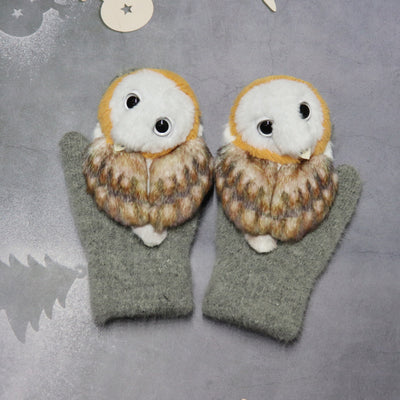 Guantes Térmicos Infantiles de Felpa con Diseños de Animales - Image 24