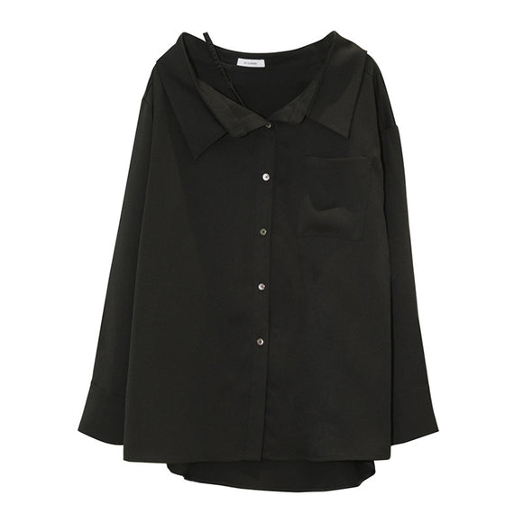 Blusa Asimétrica con Tirante al Hombro - Diseño Exclusivo para Mujer