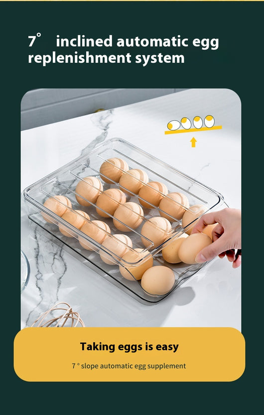 Organizador de Huevos Transparente Multiusos para Cocina - Image 16