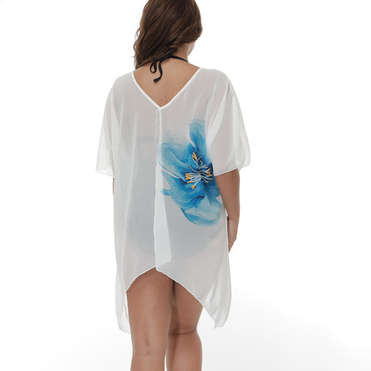 Blusa Playera Talla Grande con Protección Solar y Diseño Holgado - Image 5