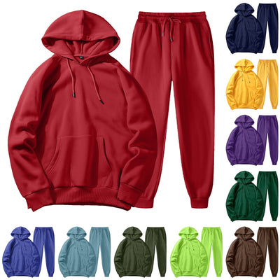 Conjunto Deportivo Casual para Hombre - Sudadera y Pantalón Multiestación