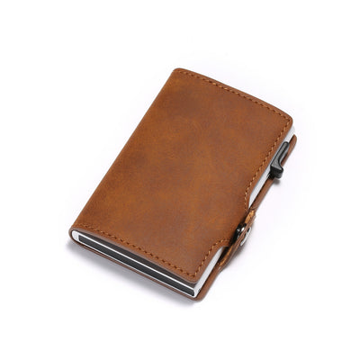 Cartera Retro de Cuero Genuino con Cierre Lateral de Aluminio - Image 12
