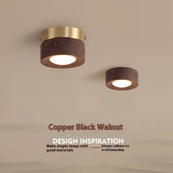 Lámpara de Techo Spotlight Lujo Nogal Retro Estilo Chino