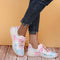 Tenis Casuales Tie-Dye con Malla Transpirable