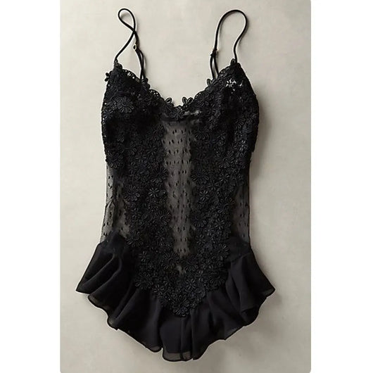 Conjunto de Lencería Sensual con Encaje Tentador - Image 6