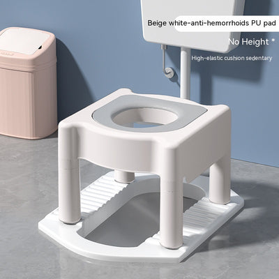 Asiento de Inodoro Plegable para Embarazadas - Marco de Soporte Seguro - Image 8