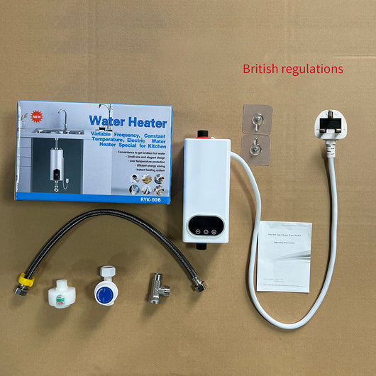 Calentador de Agua Instantáneo 3500W-5500W sin Tanque para Ducha y Cocina - Image 23