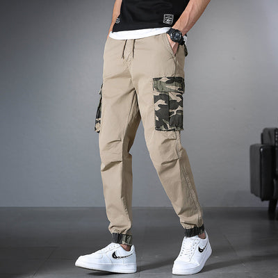 Pantalón de Trabajo Camuflado con Múltiples Bolsillos para Hombre - Image 10