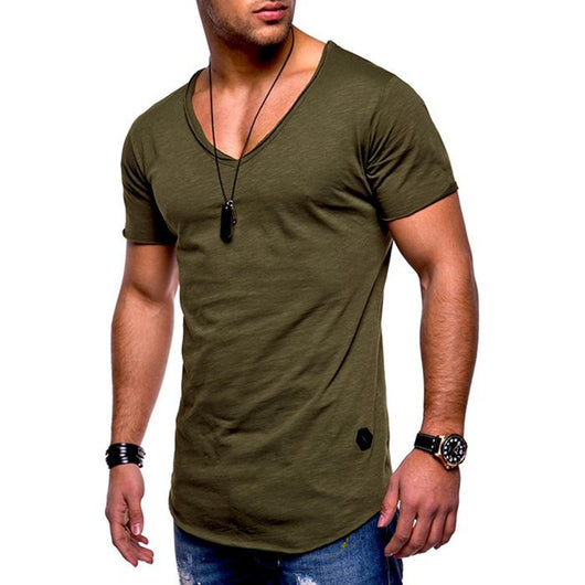 Camiseta Básica de Algodón para Hombre - Image 13