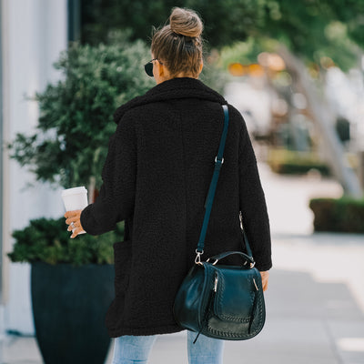 Abrigo de Mujer en Pelaje Sintético Suave - Estilo Casual Elegante - Image 11