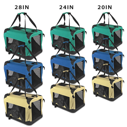Mochila Transportadora Plegable para Perros - Jaula Portátil de Viaje - Image 4