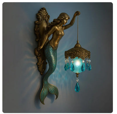 Lámpara de Pared Mitología Sirena Marina - Image 10