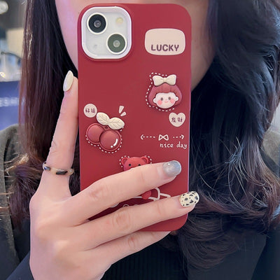 Funda de Silicona para Teléfono Osita Animada - Image 3