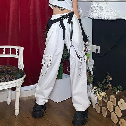 Pantalón Negro Casual para Mujer - Estilo Urbano