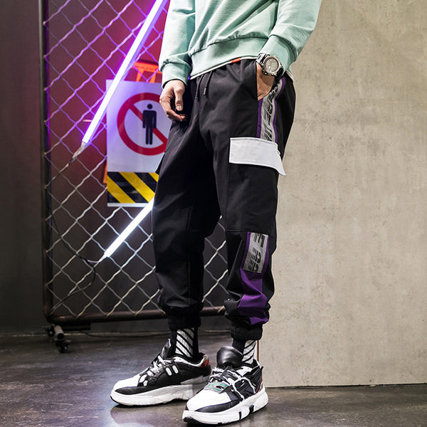 Pantalones Deportivos Sueltos Cropped Casuales