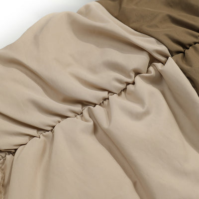Abrigo Patchwork de Contraste de Colores para Hombre - Image 4