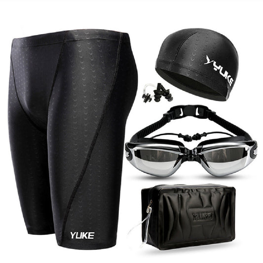 Conjunto Completo de Natación: Gafas + Gorro Impermeable - Image 2
