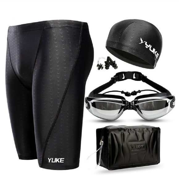 Conjunto Completo de Natación: Gafas + Gorro Impermeable