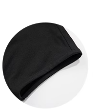 Playera Cuello Tortuga Medio Negro con Empalmes de Diseño - Image 8