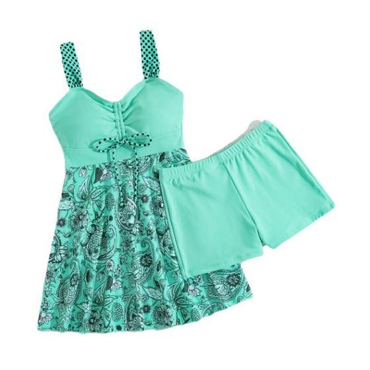 Traje de Baño Deportivo con Falda Conservadora para Mujer - Image 16