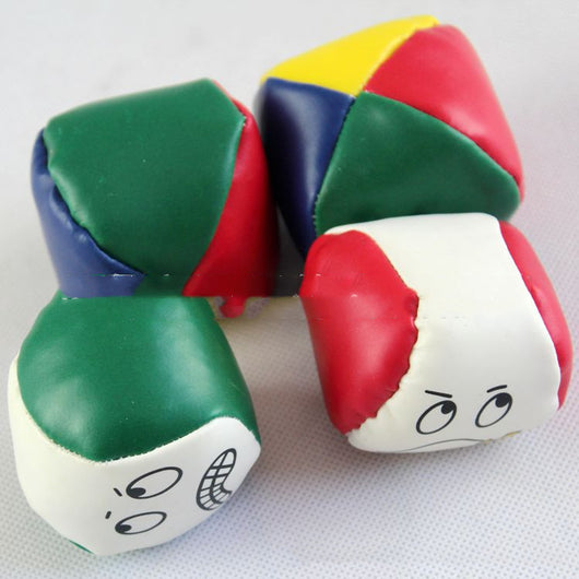Pelota Sensorial de Cuero PU con Diseño Infantil - Image 4