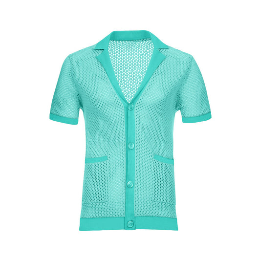 Traje Casual Transpirable de Malla Fresca - Image 36