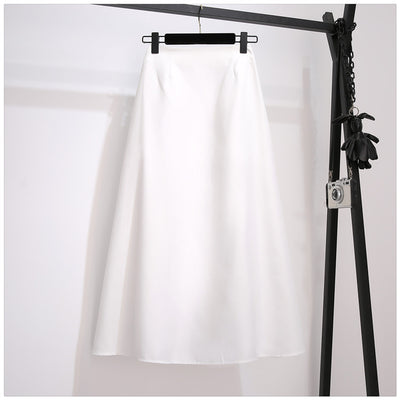 Conjunto Falda Corta Estilo Occidental con Blusa Ajustada Cintura Alta - Image 17