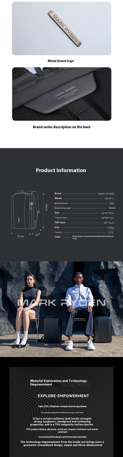Mochila Antirrobo para Laptop 17.3" - Diseño Ejecutivo y Versátil - Image 17