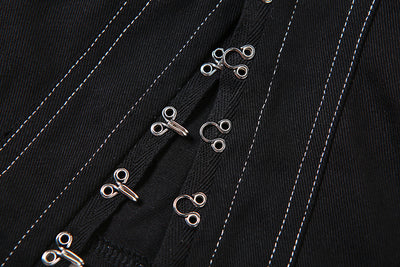 Chaleco Denim Slim Fit Descubierto con Tirantes - Image 20