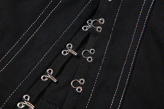 Chaleco Denim Slim Fit Descubierto con Tirantes - Image 20