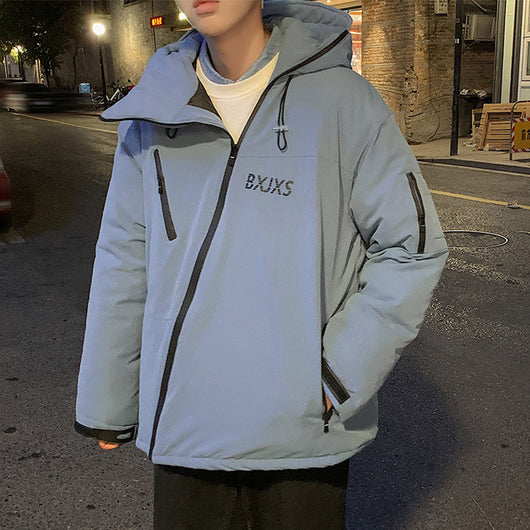 Chaqueta Funcional Oversize para Hombre - Estilo Moderno Talla Grande - Image 15