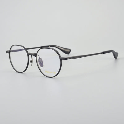 Gafas Vintage Redondas en Titanio Ultra Ligero Puro - Image 6