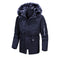 Chaqueta Acolchada Casual con Cierre para Hombre