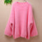 Pink bell sleeve